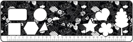 Must Team Drawing Pad Gamer Sports 23x33 Cm 40 Sheets Stickers & Stencils 2 Designs 1 Piece