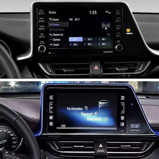 Car Audio System for Toyota C-HR 2017-2023 Bluetooth USB WiFi GPS Apple CarPlay Android Auto with 9" Touch Screen