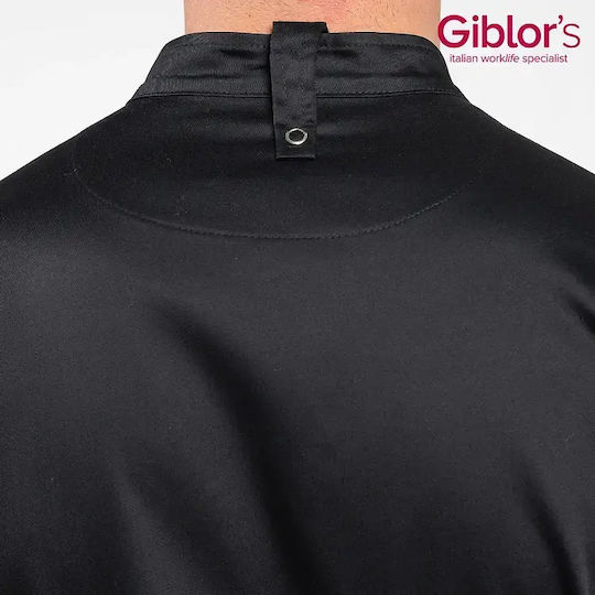 Giblor's Chef Coat 100% Cotton Black