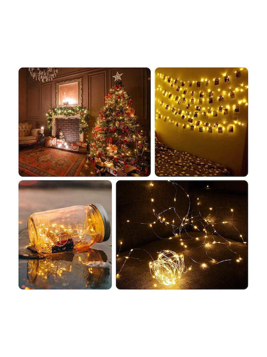 LED Lights 10m Warm White USB String