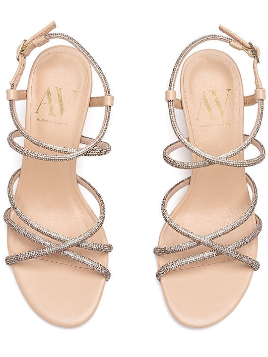 Sandals with Strass Pink