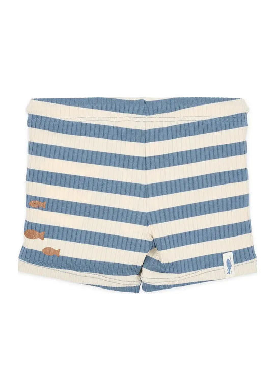 Little Dutch Kinder Badebekleidung Badeshorts Oceanblau Streifen