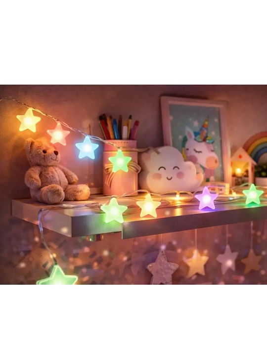 Verk Group Smart Garland Lights LED 7.5m with 50 RGB Lamps