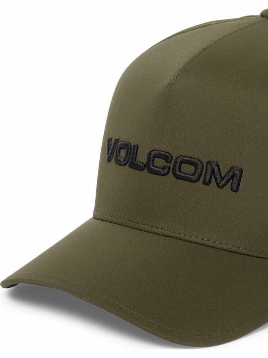 Men's Jockey with Flat Visor Green