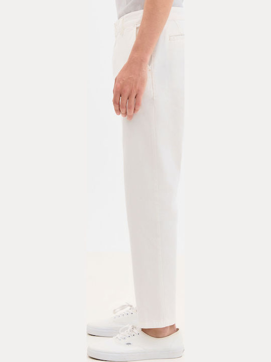 Trousers In Regular Fit White