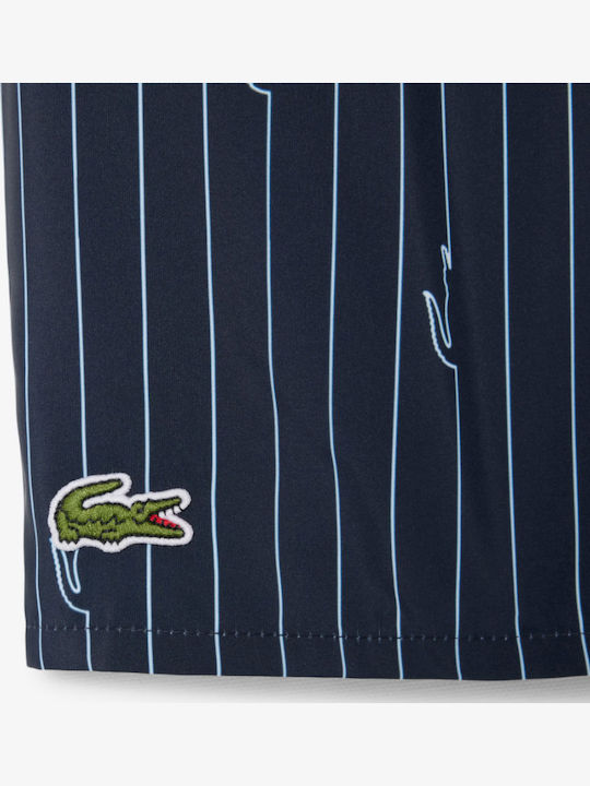 Men's Swim Shorts Black with Stripes
