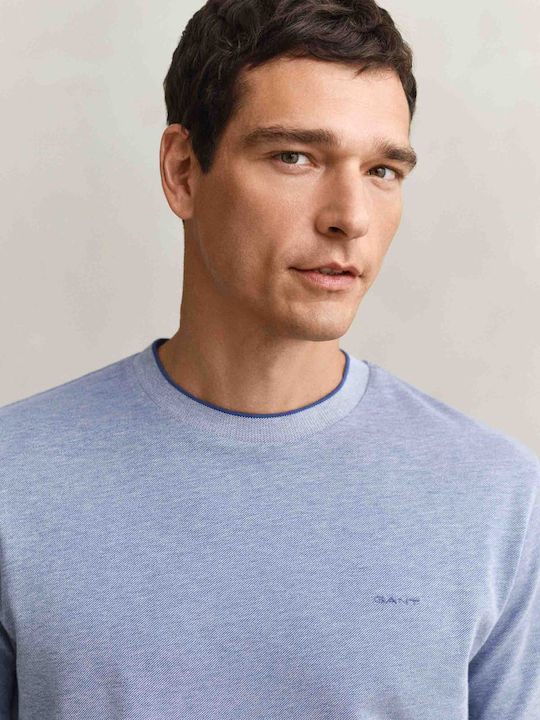 Gant Gant Herrenblusen T-Shirt Storm Blau