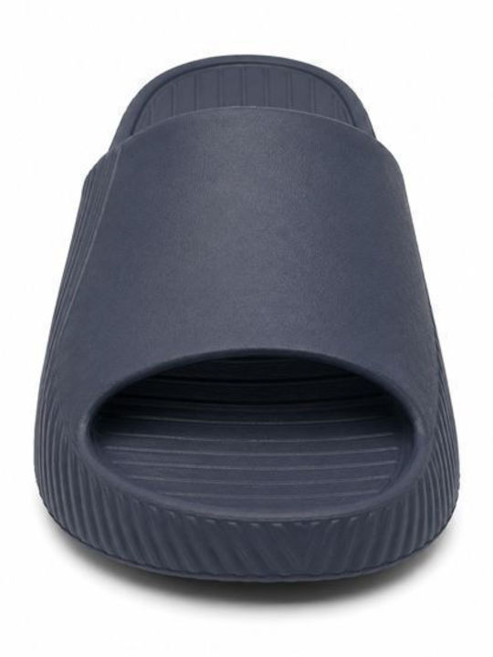 Men's Blue Slides