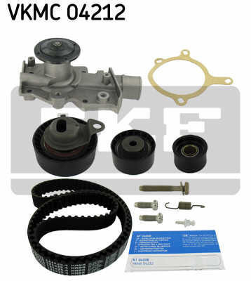 Skf Vkmc 04212 Wasserpumpe Timing Gürtel Set
