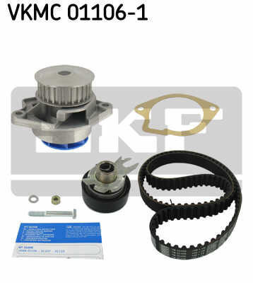 Skf Vkmc 01106-1 Water Pump Timing Belt Set