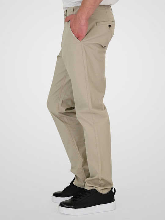 Chino Elastic Trousers Ecru