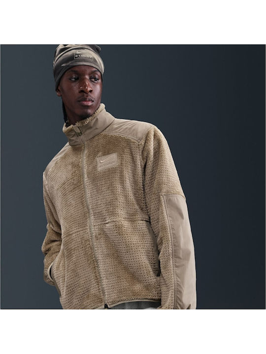 Stussy Ανδρική Ζακέτα Fleece Πράσινη