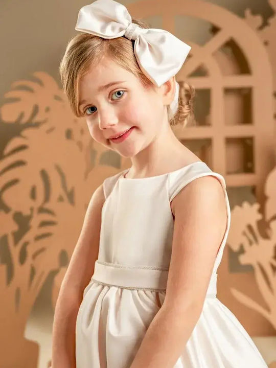 Baby Bloom Πορτοκαλί Φόρεμα Βάπτισης