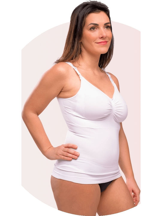 Carriwell Seamless Nursing Top Bra White M Cw150111