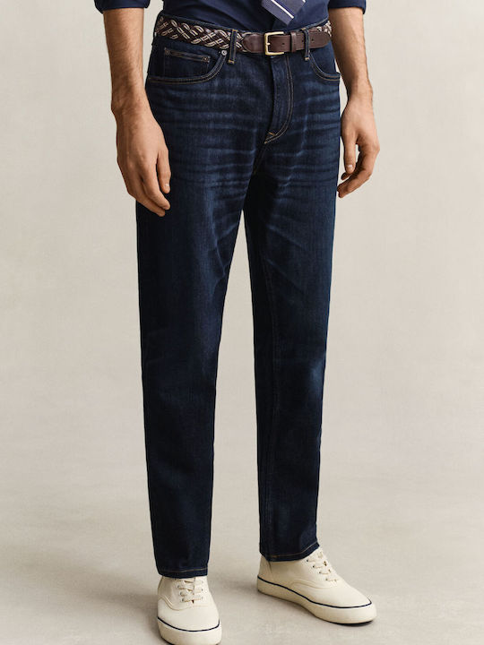 Herren Jeanshosen Regular Fit Dunkelblau