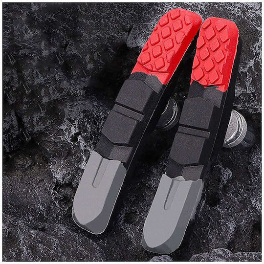 Set V-brake Triple Layer Brake Pads Absolutely Safe Braking