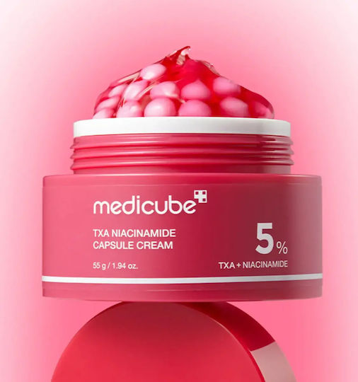 Medicube Txa Niacinamide Capsule Face Cream for Moisturizing, Restoring & Blemishes with Hyaluronic Acid & Niacinamide 55ml
