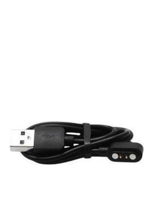 Καλώδιο Φόρτισης Hammer Usb A Smartwatch Hammer Lite 2 Μαύρο Ασυσκεύαστο N70797