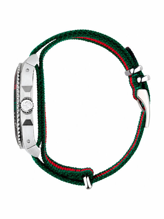 Gucci Men's Watch 45mm Battery with Fabric Strap