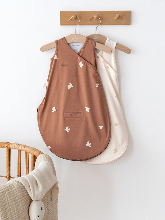 Bemini Sommer Baby Schlafsack Magic 0.5 Tog Μόκα