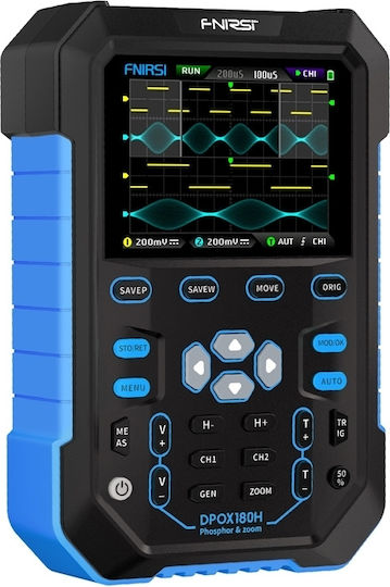 Fnirsi Handheld Oscilloscope with Analog Channels and 2" Screen