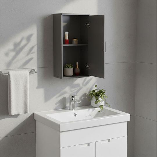 Relaxdays Dulap De Baie 62x30x21cm Gri