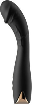 Guilty Toys Вибратор Дилдо G-Spot Черен