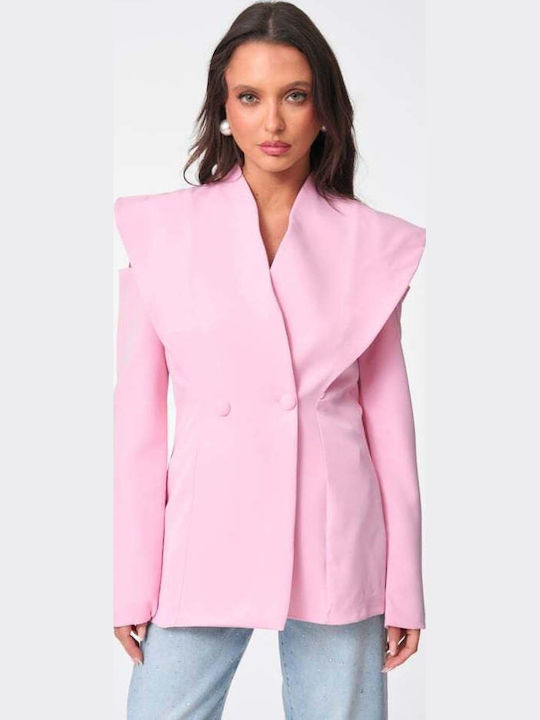 Decoro Damen Blazer Rosa