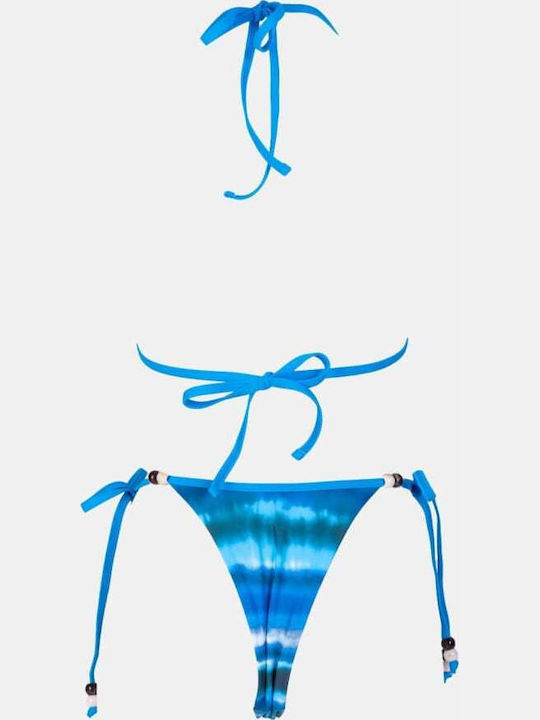 Set Bikini Τριγωνάκι Μπλε