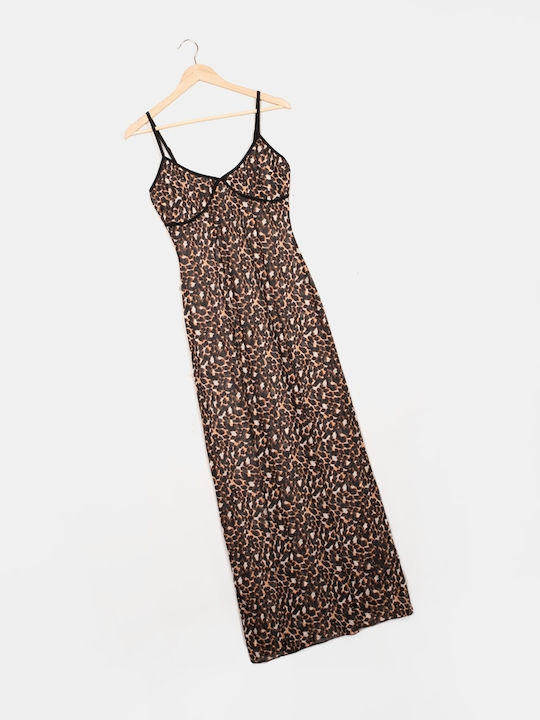 Summer Maxi Evening Dress with Mesh Juju
