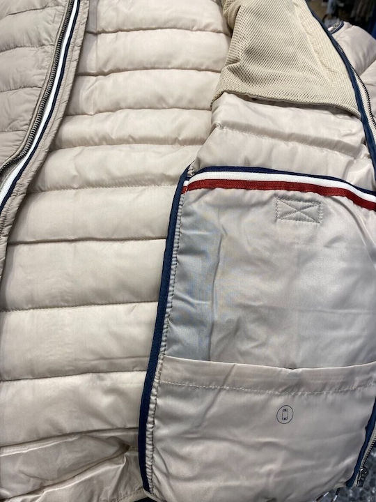 Puffer Jacket Beige