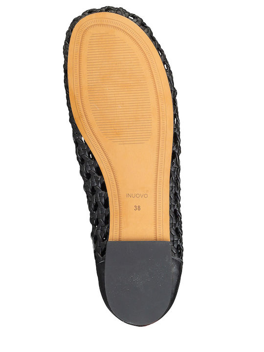 Damen Ballerinas Schwarz