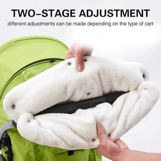 Winter Stroller Gloves Fleece Lining Waterproof
