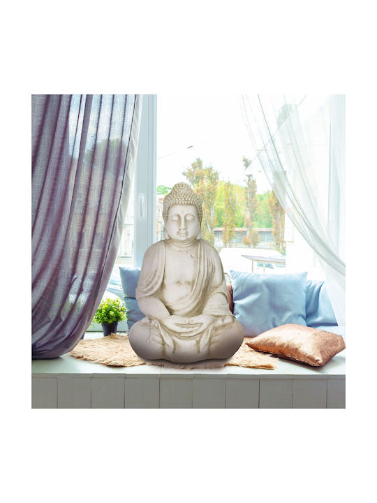 Relaxdays Decorative Polyresin Buddha 70x35x45cm