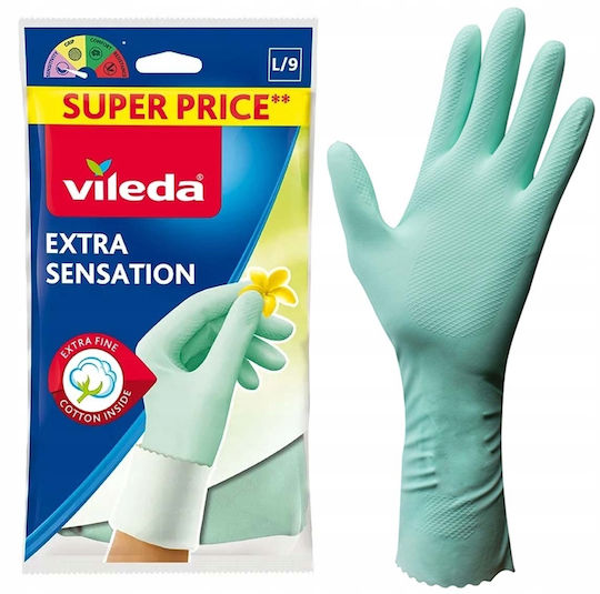 Vileda Vileda Ofenhandschuhe Paar Extra Sensation Latex Groß