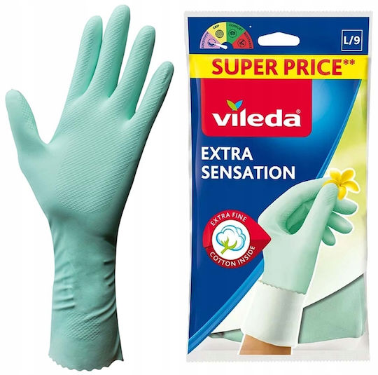 Vileda Vileda Ofenhandschuhe Paar Extra Sensation Latex Groß