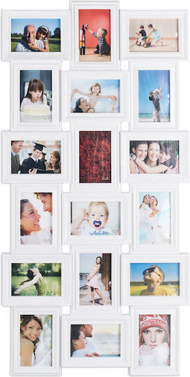 Relaxdays Wall-Mounted Multi 18 Photos Plastic (Various Colors) Relaxdays Wall-Mounted Multi 18 Photos Plastic (Various Colors)