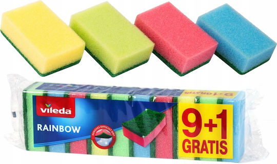 Vileda Regenbogen Küchenschwämme 10 Stück