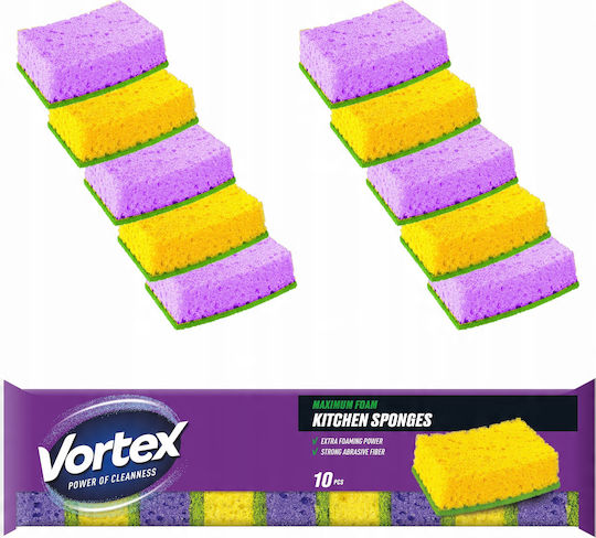 Vortex Kitchen Sponges 10 Pcs