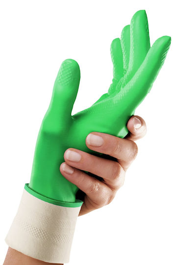 Vileda Vileda Ofenhandschuhe Dermo Plus Nitril Medium Grüne