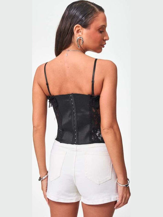 Women's Blouse Corset Black