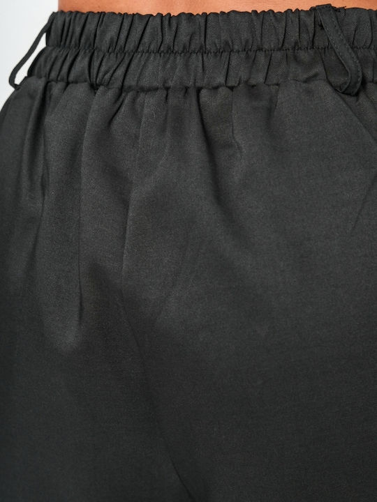 Set Pentru Femei Cu Pantaloni Scurți Negri