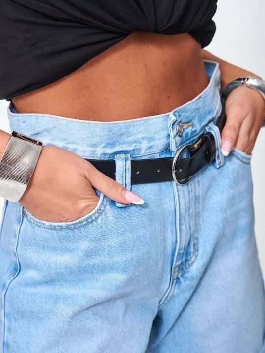 Γυναικείο Ψηλόμεσο Σορτς Μπλε