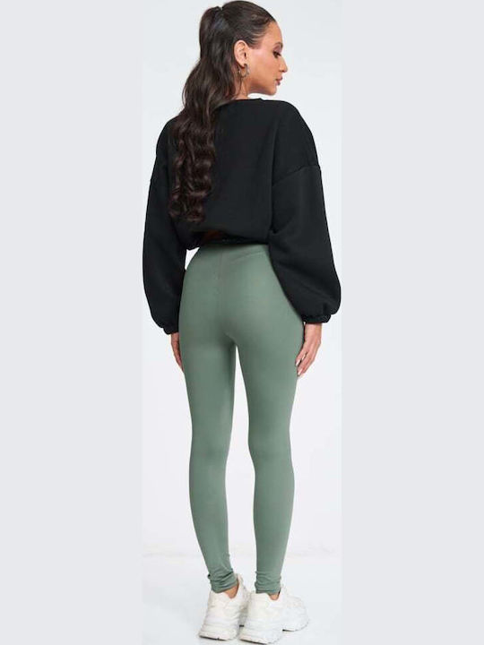Damen Leggings Khaki