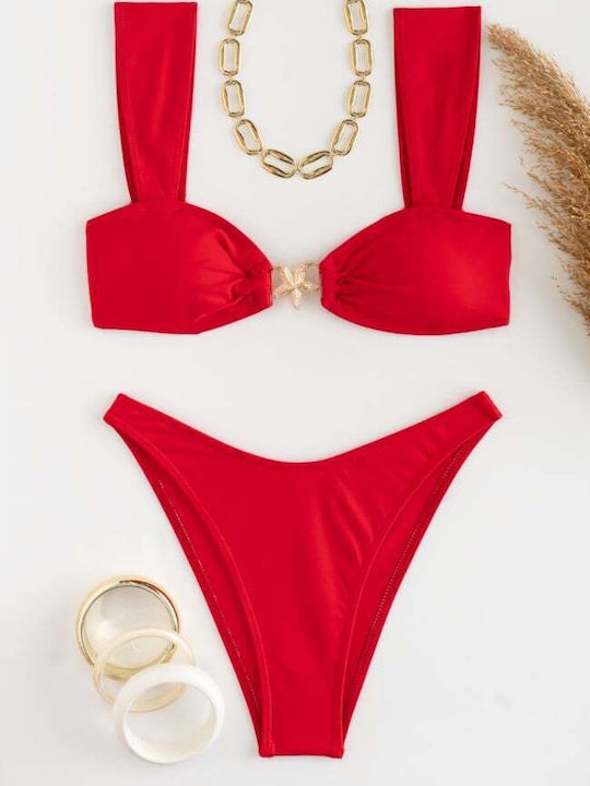 Set Bikini Rote