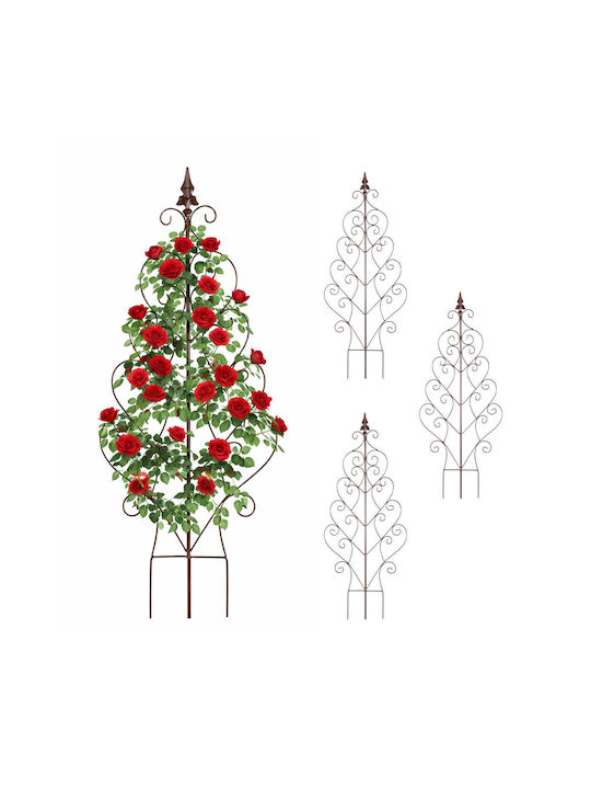 Trellis De Grădină 40x100cm Maro 10053156_305 Trellis De Grădină 40x100cm Maro 10053156_305