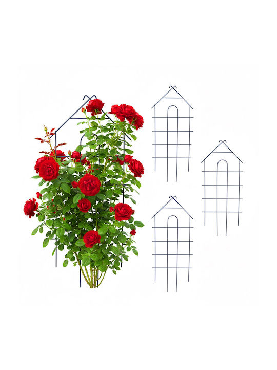 Grătar De Grădină 34x81cm Negru 10053235 Grătar De Grădină 34x81cm Negru 10053235