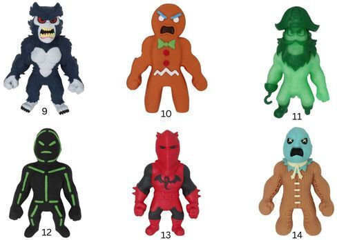 Just Toys Monsterflex Series 6 (Miscellaneous Designs)