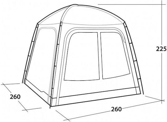 Outwell Shelter M Grey