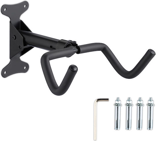 Relaxdays Bicycle Storage Stand Rotating Black 18x27.5x33 Cm 50 Kg Capacity